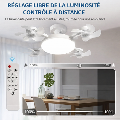 🌬️ FINIES LES NUITS ÉTOUFFANTES ! RETROUVEZ ENFIN UN SOMMEIL FRAIS ET PAISIBLE AVEC LE VENTILATEUR PLAFONNIER DRONE™